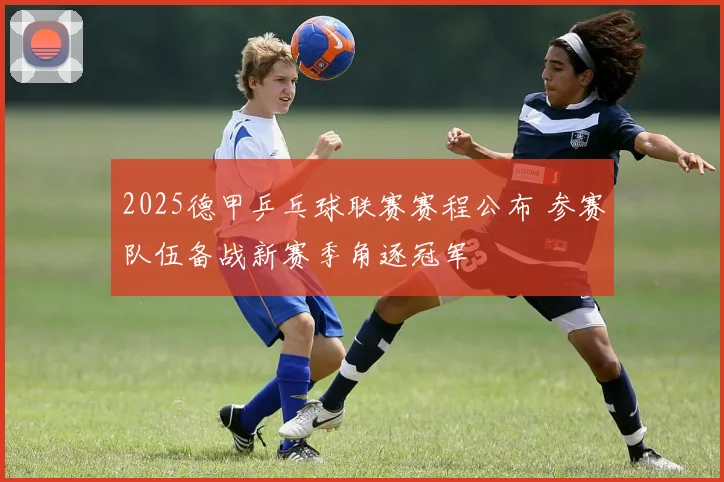 2025德甲乒乓球联赛赛程公布 参赛队伍备战新赛季角逐冠军